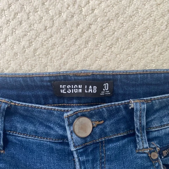 Design Lab MultiShade Patchwork Jeans (RARE) - Picture 5 of 6